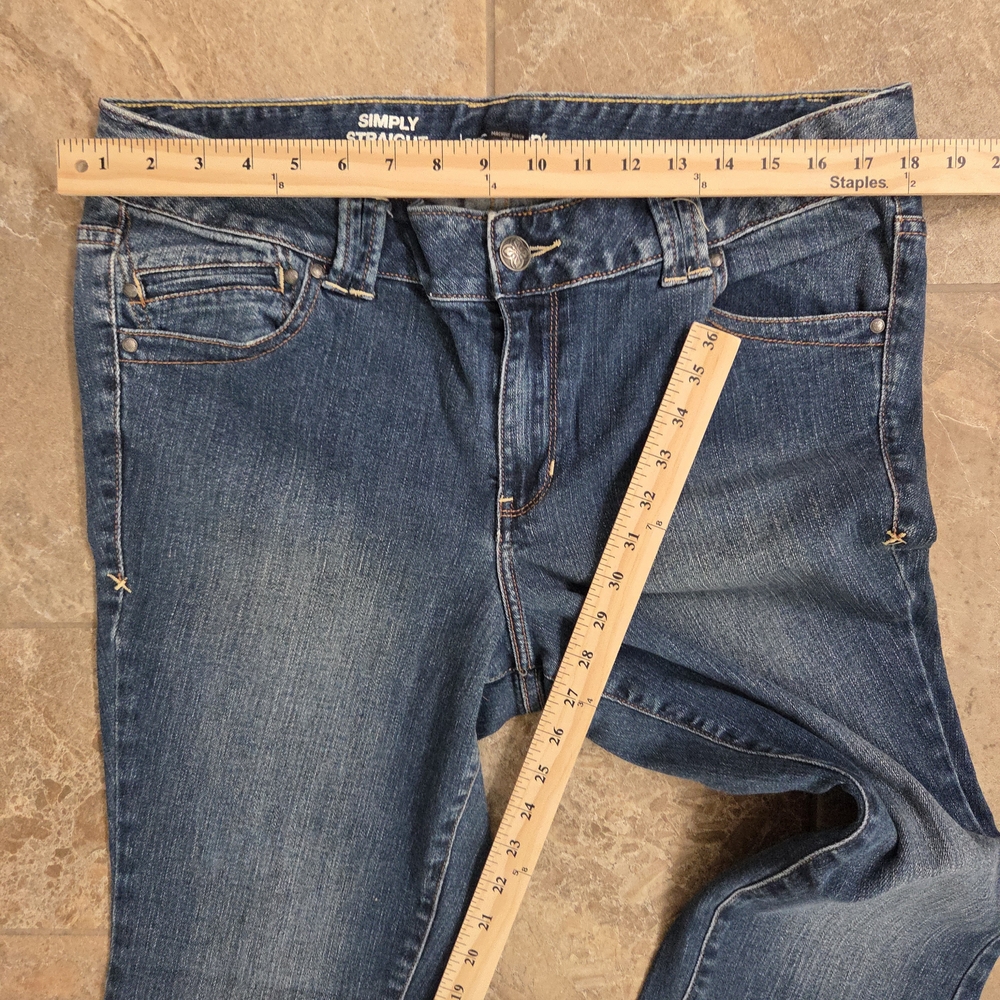 Lane Bryant Indigo‎ Straight Leg Jeans - Picture 4 of 5